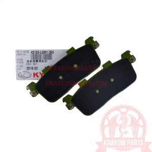 KLOCKI HAMULCOWE Kymco People S 250, Xciting 300i, oryginał 43105-LDH1-305