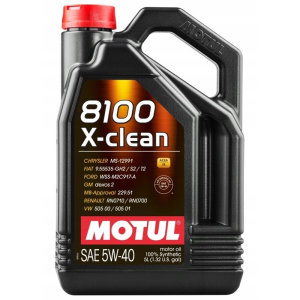   Olej silnikowy Motul 8100 X-Clean 5 l 5W-40