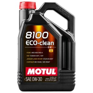   Olej Silnikowy Motul 8100 ECO-CLEAN 0W30 ACEA C2 API SN 5L