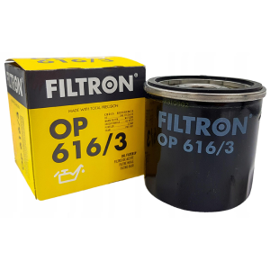 Filtr oleju VW Golf VI–VIII Passat B8 B9 Tiguan Polo T-Roc Touran 1.5 TSI, Filtron OP616/3