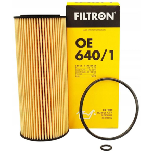 Filtr oleju VW Golf IV 97-06 Passat B5 96-05 Beetle 98-10 Sharan 95-10 Polo, Filtron OE640/1
