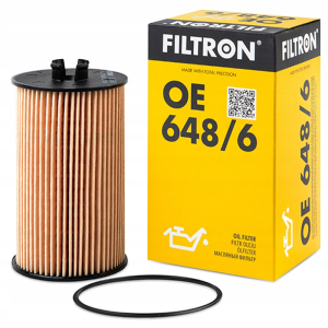 Filtr oleju CHEVROLET Aveo 05-11 Aveo 11- Cruze 09- Orlando 11- Trax 13-, Filtron OE648/6