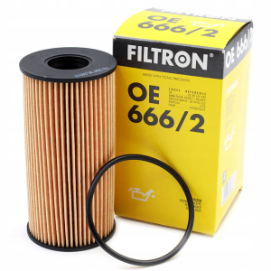 Filtr oleju RENAULT Espace IV 02- Koleos 08- Laguna III 07-15 Megane III 08, Filtron OE666/2