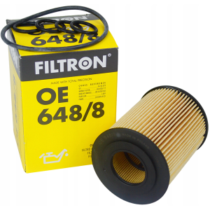Filtr oleju OPEL Astra H 04-15 Astra J 09- Corsa-D 06-14 Meriva B 10-17, OE648/8