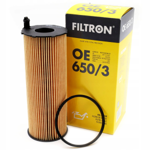 Filtr oleju AUDI A4 00-16 A5 07- A6 04-11 A8 02-10 Q7 06-15, Filtron OE650/3