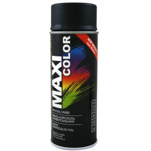 Lakier w sprayu Motip czarny mat 400 ml