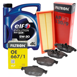 Filtr oleju, powietrza, olej, klocki dla Citroën C4 Picasso Diesel 1,6