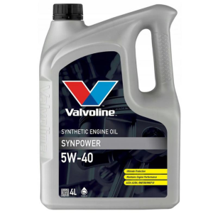 Syntetyczny olej silnikowy VALVOLINE Synpower 5w40 4L