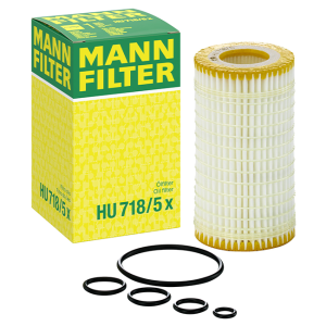 Filtr oleju MERCEDES-BENZ C W203 W204 CLS C219 E W211 W212 G W463 Vito II, MANN-FILTER HU 718/5 X
