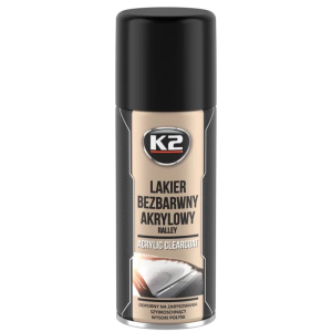 Lakier akrylowy bezbarwny K2 400 ml