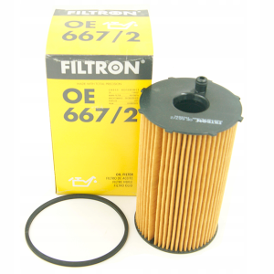 Filtr oleju Citroen C5 II 08- C6 05-12 Peugeot 407 04- 607 00-11 2.7 V6, Filtron OE 667/2