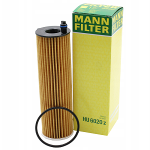 Filtr oleju Mercedes-Benz A W177 B W247 C W205 W206 CLA C118 E W213 W214, MANN-FILTER HU 6020 Z