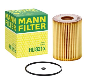 Filtr oleju Mercedes-Benz C W204/W205 E W212/W213 GLC X253/X254 GLE W166, MANN-FILTER HU 821 X