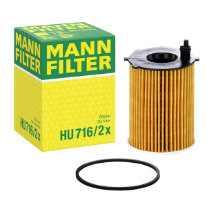 Filtr oleju Citroen C3 II/III C4 Picasso II Berlingo II C-Elysee C5 II 08-, MANN-FILTER HU 716/2 X