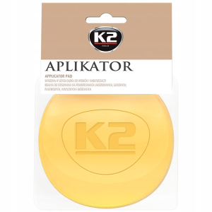 Gąbka do wosków i nabłyszczaczy K2 L710 żółta