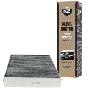 Filtr kabinowy AUTOMEGA 180045710 Preparat do czyszczenia i odgrzybiania klimatyzacji K2 Klima Doktor 500ml