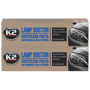 2x Pasta do renowacji reflektorów K2 Lamp Doctor 60 g