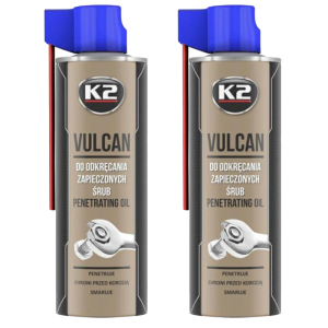 2x Odrdzewiacz penetrator do śrub K2 Vulcan 500 ml