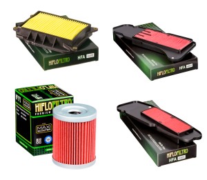 ZESTAW FILTRÓW oleju powietrza Filtr YAMAHA MAJESTY X-MAX YP 400 04-20