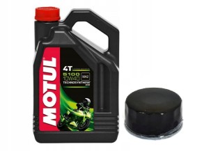 OLEJ MOTUL 10W40 FILTR OLEJU KYMCO MXU 500 MXU 550 MXU 700