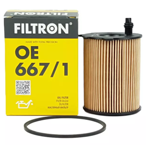 Filtr oleju FORD CMax 07 Focus 02 Mondeo 07 Kuga 12 Fiesta 02-17 Transit 13, Filtron OE 667/1