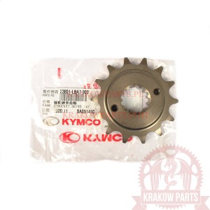 Front Sprocket 14T Kymco KXR 250, MXU 250, Maxxer 300, Mongoose 300, original 23801-LBA7-900