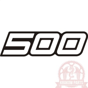 NAKLEJKA 87311-LBA2-E00-T01 Kymco Xciting 500, oryginał