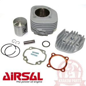 Zestaw cylindra z głowicą, Minarelli 100, Sport 118, Airsal CNA01126556