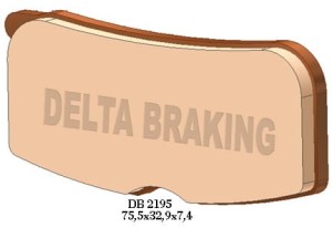 DELTA BRAKING KLOCKI HAMULCOWE KH474 CAN-AM SPIDER DB2195RD-N4
