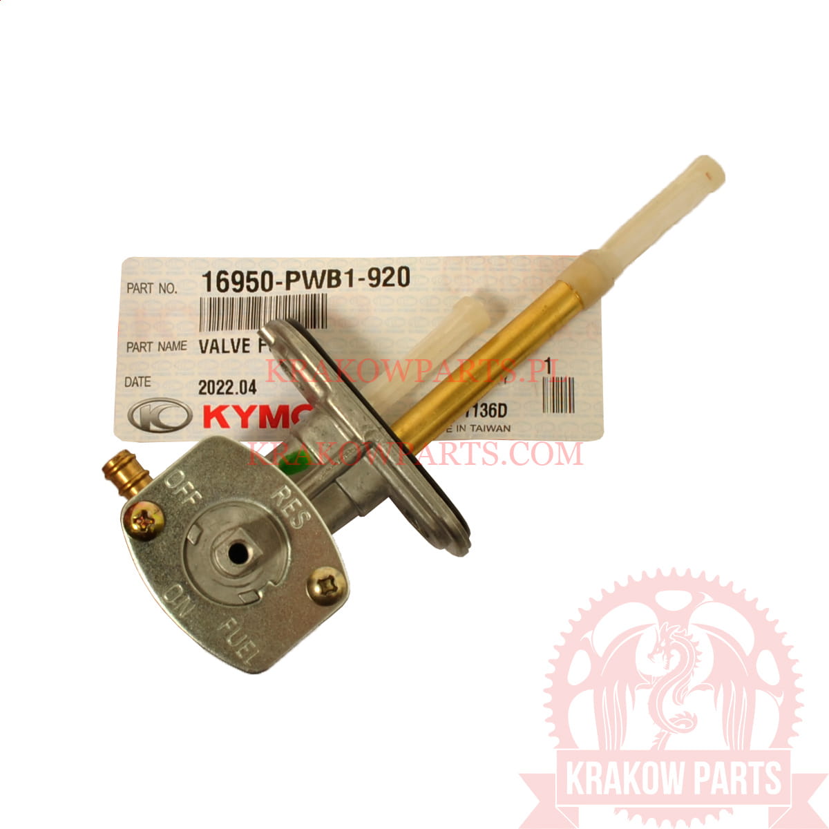 VALVE FUEL Kymco MXU 400, Maxxer 400 original 16950-PWB1-920